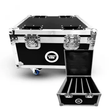 LIGHT4ME VENOM STROBE V2 CASE 4IN1 flight case 4 yksikölle