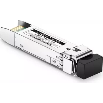 Lightwin 10 Gbit SFP+ lähetin-vastaanotin, 1310nm, 10km, DDM, LC-duplex, yksimuotokuitu, Industrial (LWO-SFPP-LR)