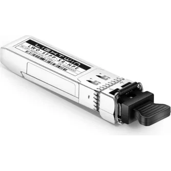 Lightwin 10G SFP+ SR lähetin-vastaanotin, 850nm, 300m, DDM, LC duplex, monimuoto, HP Aruba yhteensopiva (LWO-SFPP-SR-HPE)