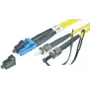 Lightwin 2 m LC-ST duplex OM3 monimuotokuituinen valokuitupatchkaapeli, LSZH, musta/sininen (LDP-50 LC-ST 2.0 OM3)