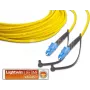 Lightwin LSP-09 LC-LC 20m OS1 yksimuotokuitupatchkaapeli, keltainen LSP-09 LC-LC 20.0