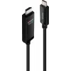 Lindy 1m USB Type C - HDMI 8K60 sovitinkaapeli (43433)