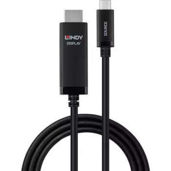 LINDY 2m USB Type-C - HDMI 8K60 adapterikaapeli