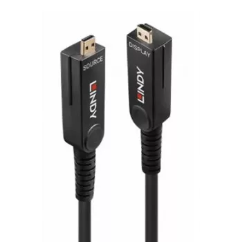 Lindy 30m kuitu-hybridi Micro-HDMI 8K60 LSZH -kaapeli irrotettavilla HDMI-liittimillä (38544)