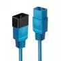 Lindy 3 m IEC C20 - C19 -jatkojohto, 16 A, sininen