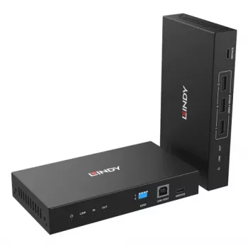 LINDY 5km kuitu-HDMI 4K60 KVM USB 2.0, RS-232 & IR -jatko 39366