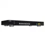 LINDY 8 Port IPower Switch (32623) – kytketty mitattu PDU 8x IEC C13 -lähdöllä, 10A, 1U rack-asennus