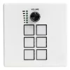 LINDY Control-näppäimistö, 6 ohjelmoitavaa painiketta ja kiertosäädin, RGB-taustavalo, USB-C, alumiini, musta 32306