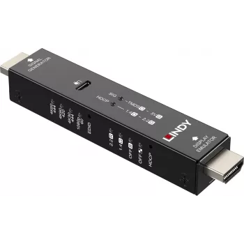 LINDY HDMI 4K60 signaaligeneraattori & näyttöemulaattori 32683
