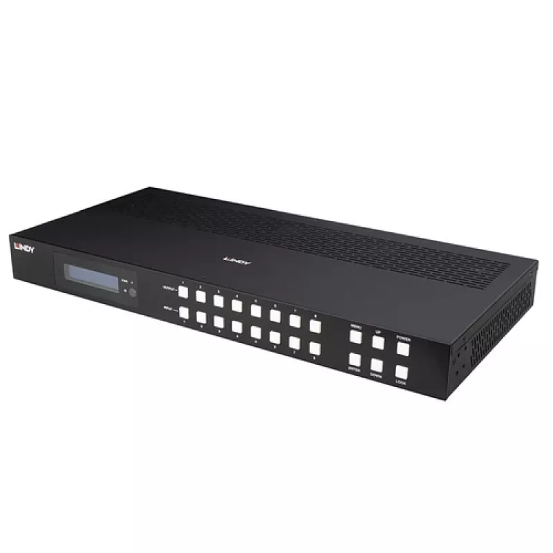 Lindy 38435 8x8 HDMI 8K60 matriisikytkin