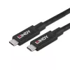Lindy 43439 USB 3.2 Gen 2 USB-C - USB-C aktiivikaapeli, 8 m, 10 Gbps, 8K60, 100 W PD