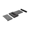LINDY USB 3.2 Gen 2x2 Type-C - M.2 NVMe SSD-kotelo - 20 Gbit/s, alumiini