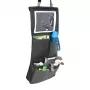 LittleLife Car Seat Organiser L16080 - kestävä polyesteri 8 taskulla ja tablettitelineellä