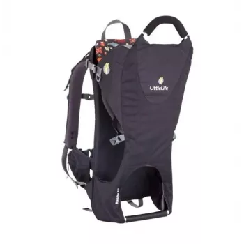 LittleLife Ranger S2 lasten kantoreppu, musta