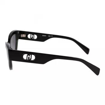 LIU JO naisten aurinkolasit LJ800S5418001 musta/harmaa 54 mm