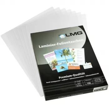 LMG Signaltechnologie 25 laminointikalvoa kiiltävä A3, 125 mikronia