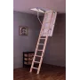 Loftladders Tradition Plus 140x70x280cm taitettava ullakkoporras