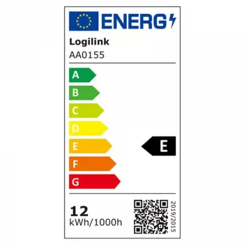 LOGILINK AA0155 LED-rengasvalo sydämen muotoinen jalustalla, 20,5 cm, 10 kirkkausastetta, 3000K-6000K, USB-A