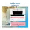 LogiLink LCD-piirustuslevy 8,5 tuumaa monivärinen pinkki AA0180