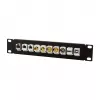 LogiLink ACT108 10-porttinen Keystone-patch-paneeli, 10