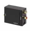 LogiLink CA0100 digitaali-analogia-audiomuunnin (SPDIF/koaksiaali RCA-stereoon)