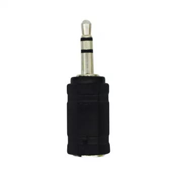 LogiLink CA1102 äänisovitin - stereo mini jack -pistoke (M) - 2x stereo jack -liitäntä (F) - 0,2 m - musta