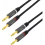 LogiLink CA1210 audiokaapeli 3 m banaani 2 x banaani musta