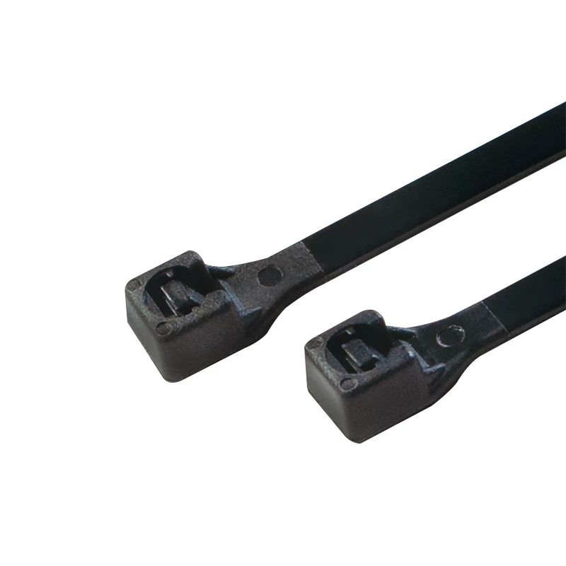 LogiLink nippuside PA66 2,5x200 mm musta (100 kpl)