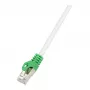 LogiLink Cat.6 S/FTP crossover patch-kaapeli, 1 m, harmaa