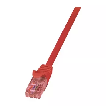 LogiLink Cat.6 U/UTP patch-kaapeli, kupari, punainen, 0,5 m, PrimeLine