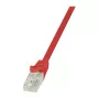 LogiLink Cat.6 U/UTP -patchkaapeli, RJ45, punainen, 7,5 m, EconLine