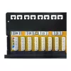 LogiLink Cat.6A patch-paneeli 24-porttia UTP, 1U, 90° IDC