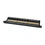 LogiLink Cat.6A patch-paneeli 24-porttia UTP, 1U, 90° IDC
