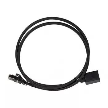 LogiLink Cat.6A Premium -verkkokaapelin jatko, S/FTP, musta, 3 m
