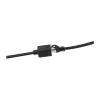 LogiLink Cat.6A Premium -verkkokaapelin jatko, S/FTP, musta, 3 m