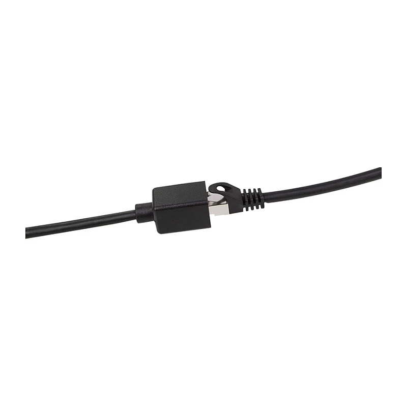 LogiLink Cat.6A Premium -verkkokaapelin jatko, S/FTP, musta, 3 m