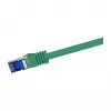 LogiLink Cat.6A S/FTP Ultraflex -verkkokaapeli, 0,25 m, vihreä, GHMT-sertifioitu