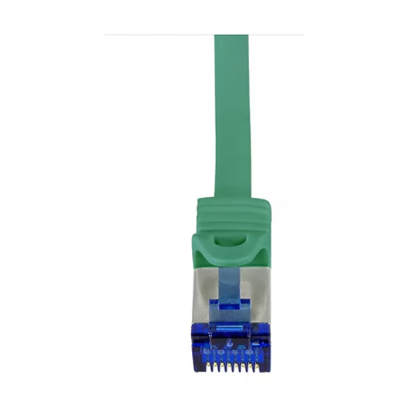 LogiLink Cat.6A S/FTP Ultraflex -verkkokaapeli, GHMT-sertifioitu, vihreä, 1,0 m