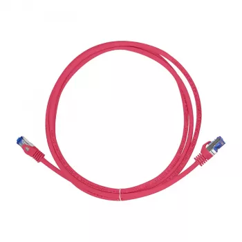 LogiLink Cat.6A S/FTP Ultraflex patch-kaapeli, GHMT-sertifioitu, punainen, 0,25 m