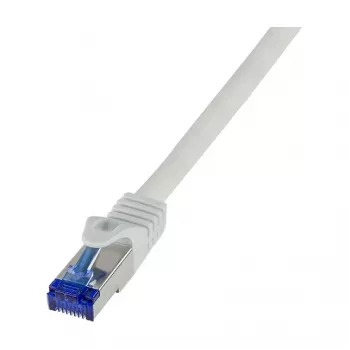 LogiLink Cat.6A S/FTP Ultraflex -verkkokaapeli, harmaa, 1,0 m, GHMT-sertifioitu