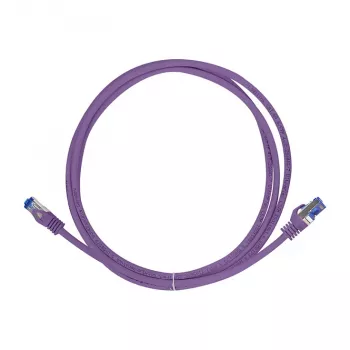 LogiLink Cat.6A S/FTP Ultraflex -verkkokaapeli, violetti, 1,0 m, GHMT-sertifioitu