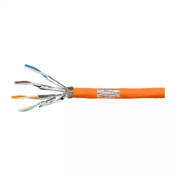 LogiLink Cat.7 1000 MHz asennuskaapeli 23 AWG S/FTP 50m, oranssi