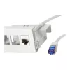 Logilink CC5052S Cat.6A S/FTP Consolidation Point patchkaapeli 2m harmaa