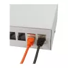 Logilink Consolidation Point Box 8-porttinen, pöytä-/seinä-/DIN-kiskoasennus, harmaa