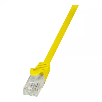 LogiLink CP2017U Cat.6 U/UTP verkkokaapeli, 0,25 m, keltainen, Snagless RJ45
