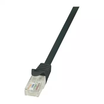 LogiLink CP2053U Cat 6 U/UTP RJ45 -verkkokaapeli, 2 m, musta, snagless