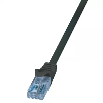 LogiLink CP3073U Cat.6A U/UTP -patch-kaapeli, RJ45, 5 m, musta