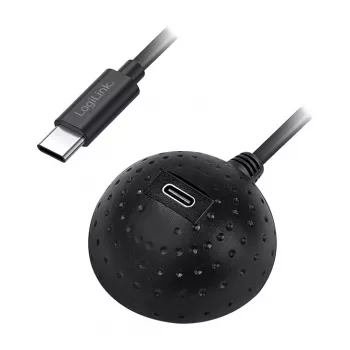 LogiLink CU0099 USB 3.2 Gen1 Type-C uros-naaras jatkokaapeli, 5 Gbit/s, musta, 1,5 m