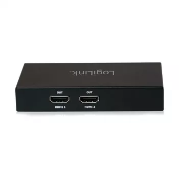 LogiLink DisplayPort-jakaja 1x2 Mini DP 2x HDMI 4K 30Hz HDCP