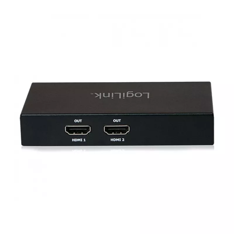LogiLink DisplayPort-jakaja 1x2 Mini DP 2x HDMI 4K 30Hz HDCP